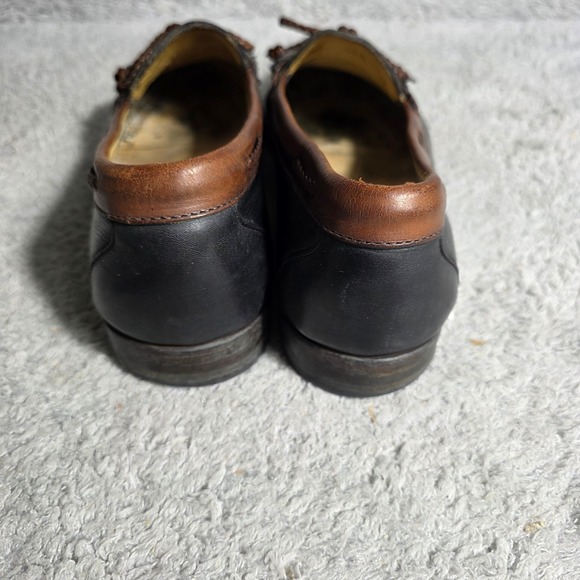 Allen Edmonds Woodstock Leather Kiltie Braided Tassel Loafers Shoes 14 B USA VTG main image 8